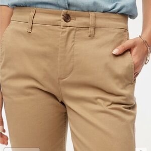 NWT Jcrew High Rise Girlfriend Chino